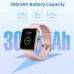 Dirrelo Smart Watch, Alexa Smartwatch for Android Phones iPhone Compatible Women Men, 1.69" Touch Screen 300+ Dials, 5ATM Waterproof Fitness Tracker Watch Heart Rate/Blood Oxygen/Sleep Monitor Blue